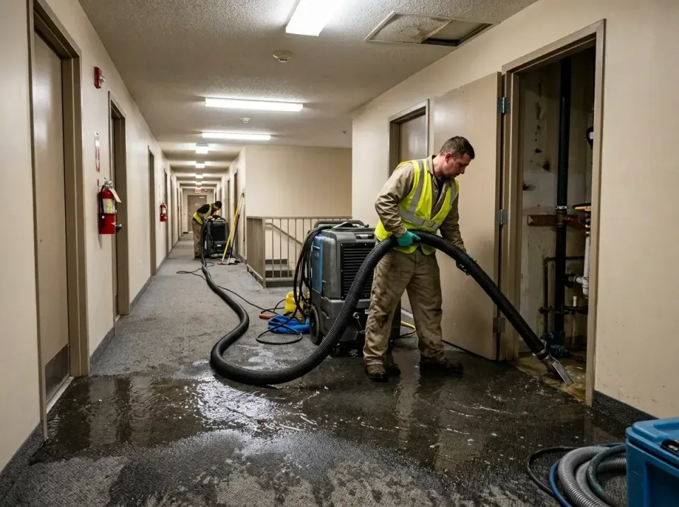 multi-unit-apartment-hallway-f-005 — frequently asked questions, Emergency Burst Pipe Water Extraction & Removal in Burley,…